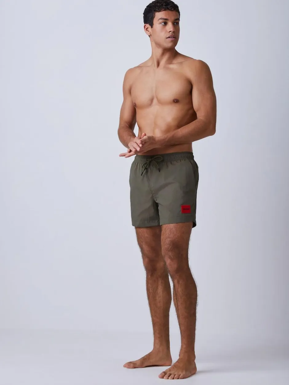 HUGO Green Dominica Swim Shorts Hot
