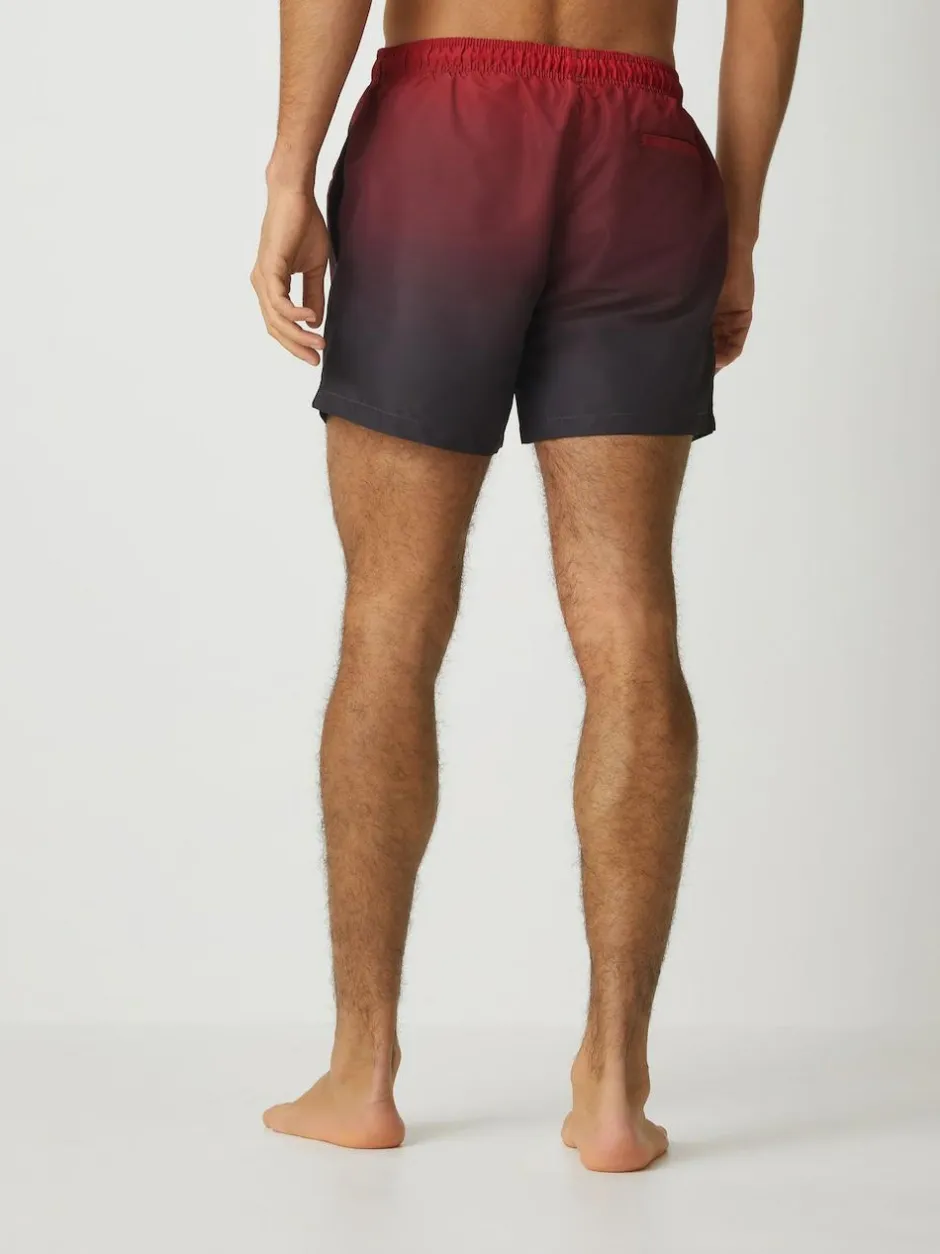 HUGO Red Gradient Swim Shorts Discount