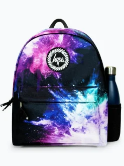 Hype Girls Purple Iconic Chalk Dust Backpack New