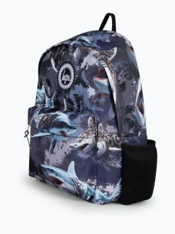 Hype . Kids Grey Mech Sharks Iconic Backpack Online