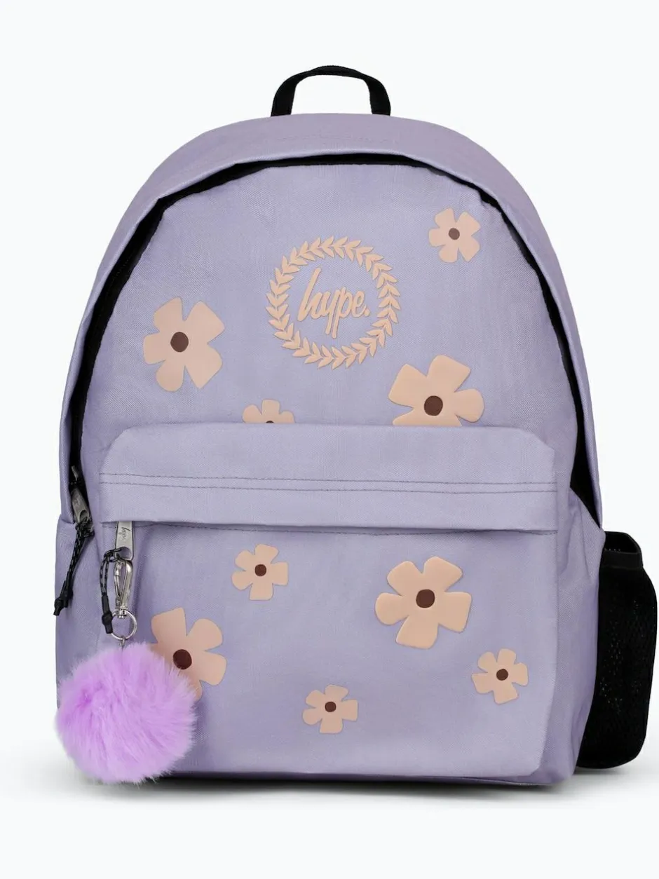 Hype Unisex Lilac Daisy Backpack Discount