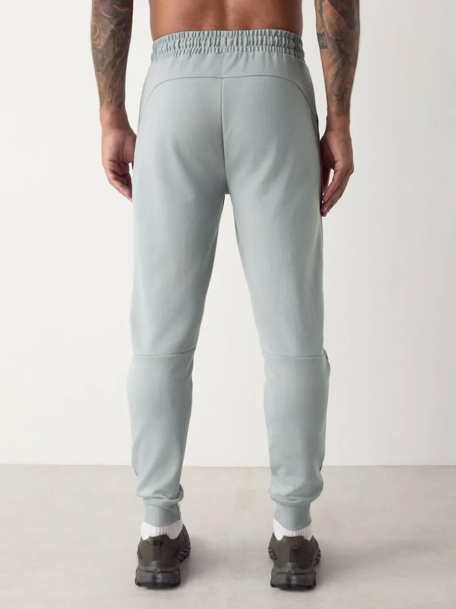 Next Interlock Soft Touch Cuffed Joggers Ice Grey Online