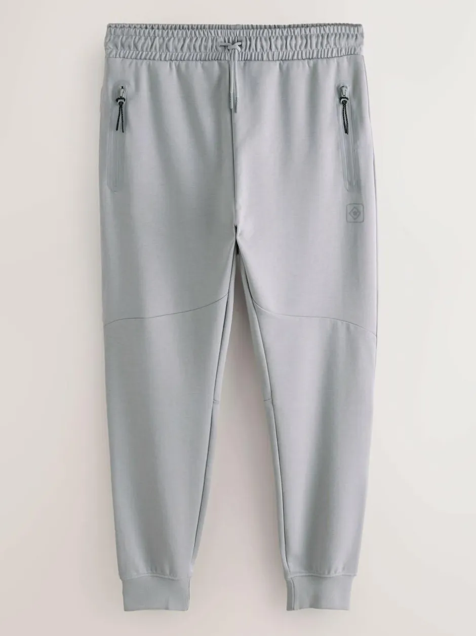 Next Interlock Soft Touch Cuffed Joggers Ice Grey Online