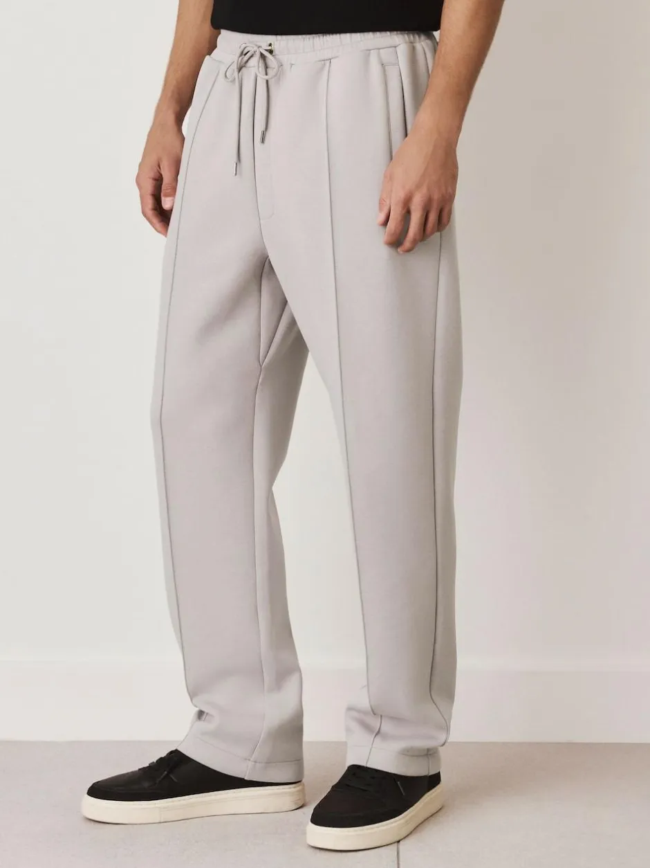 Next N. Premium Soft Touch Scuba Slim Fit Open Joggers Ice Grey Discount