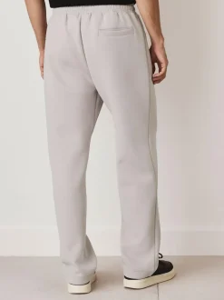 Next N. Premium Soft Touch Scuba Slim Fit Open Joggers Ice Grey Discount