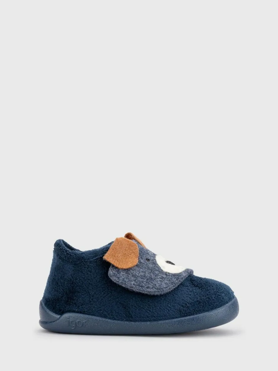 Igor Homie Character Slippers. Blue Hot