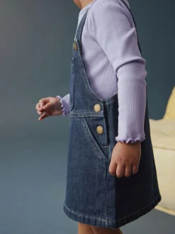 Next Denim Pinafore Dress (3mths-8yrs) Indigo Blue Sale