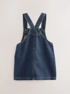 Next Denim Pinafore Dress (3mths-8yrs) Indigo Blue Sale