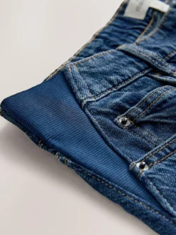 Next Maternity Barrel Denim Jeans Indigo New