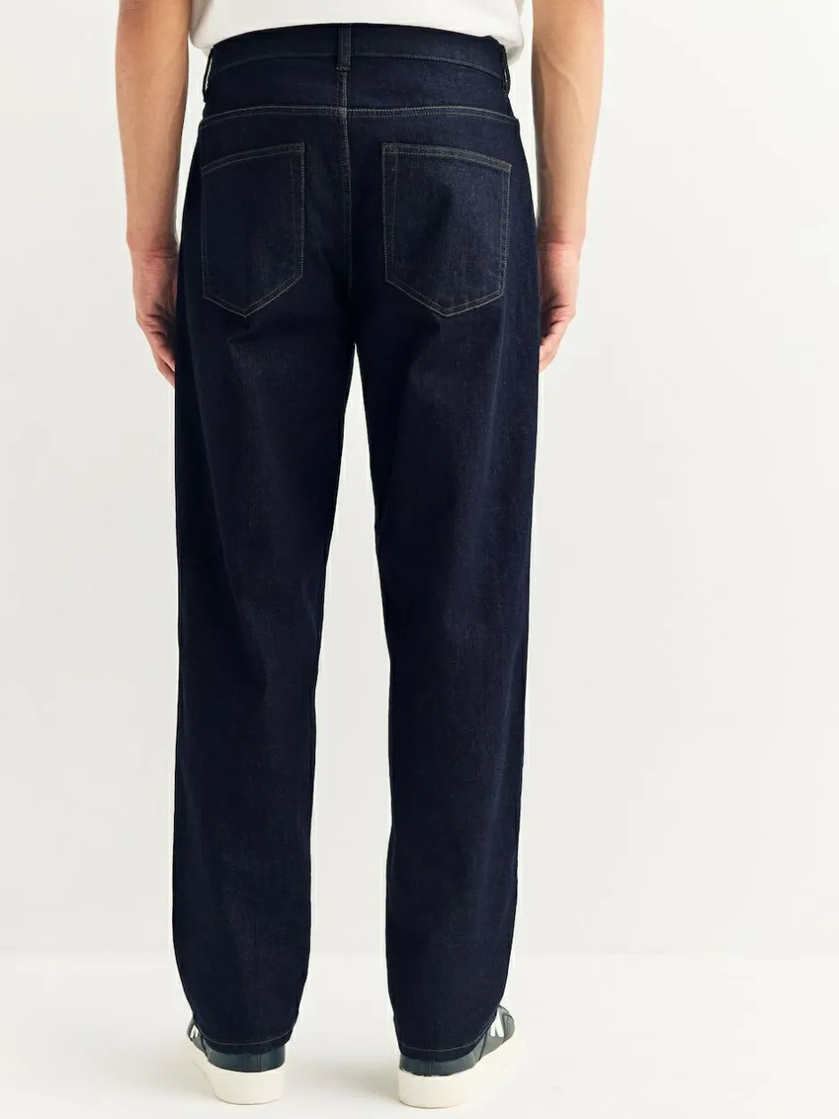 Next Indigo Rinse Classic Stretch Relaxed Fit Jeans Discount