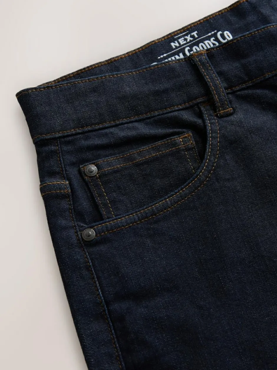 Next Indigo Rinse Classic Stretch Relaxed Fit Jeans Discount