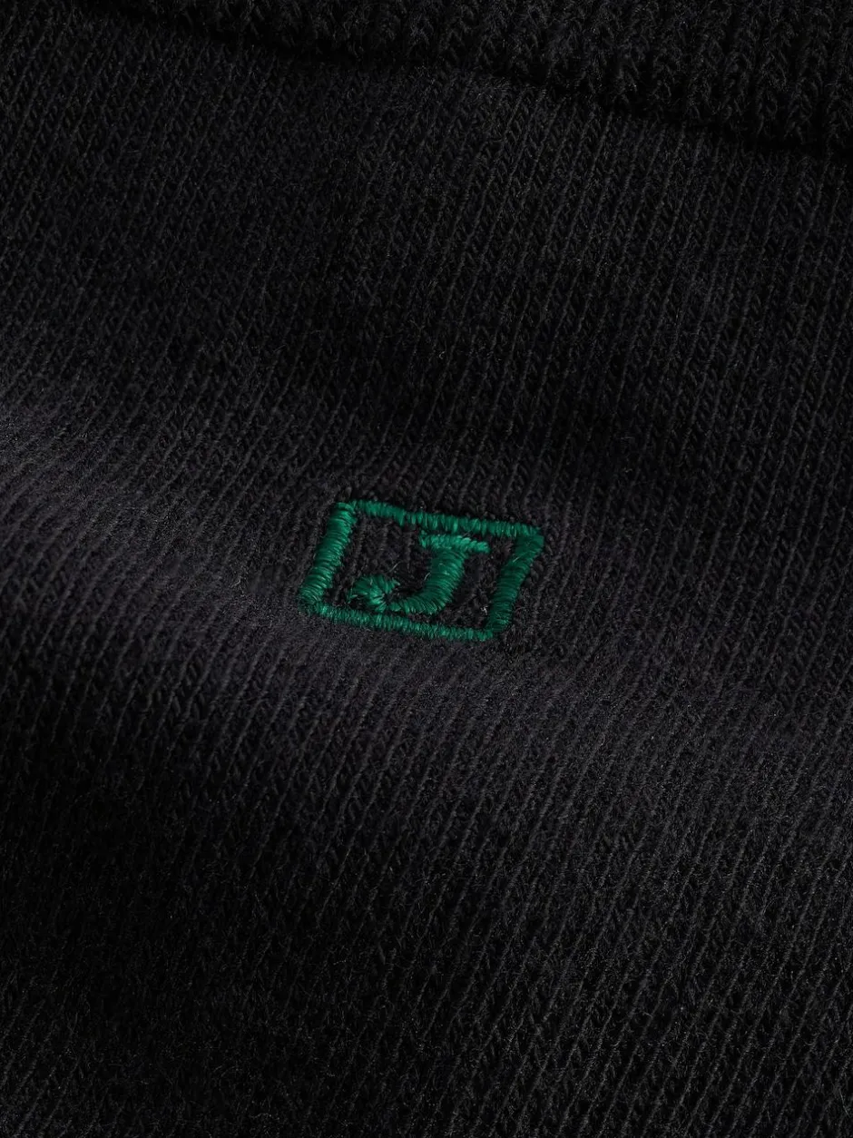 Next Inital Black Embroidered Lasting Fresh Socks 5 Pack Best
