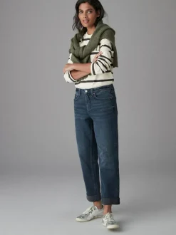 Next Boyfriend Jeans Inky Blue Sale