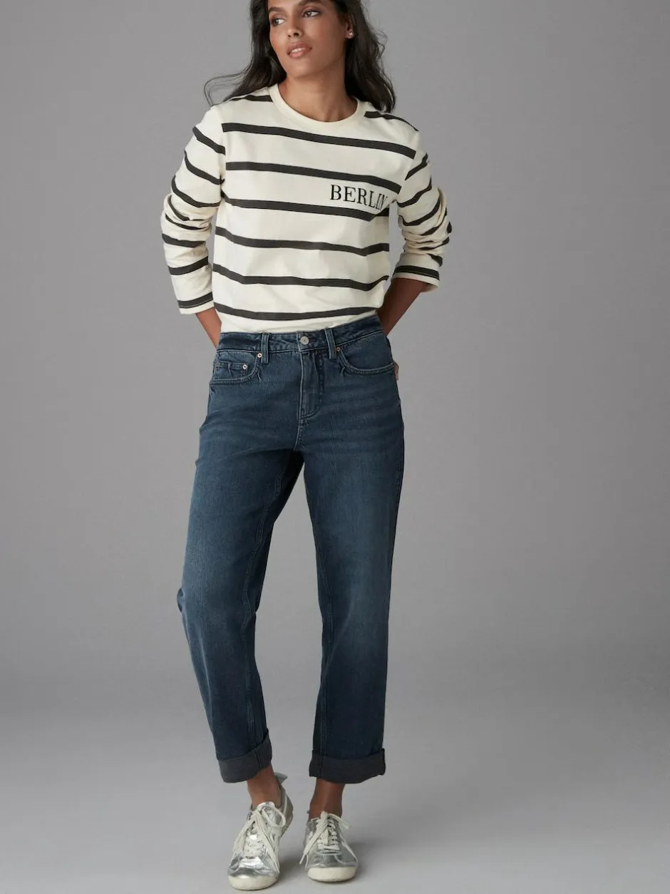 Next Boyfriend Jeans Inky Blue Sale