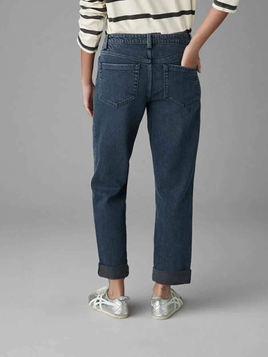 Next Boyfriend Jeans Inky Blue Sale