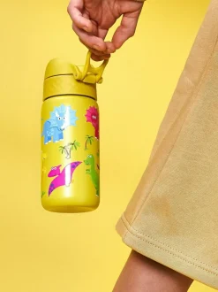 Ion8 Dinosaurs Print 320ml Insulated Steel Water Bottle Sale