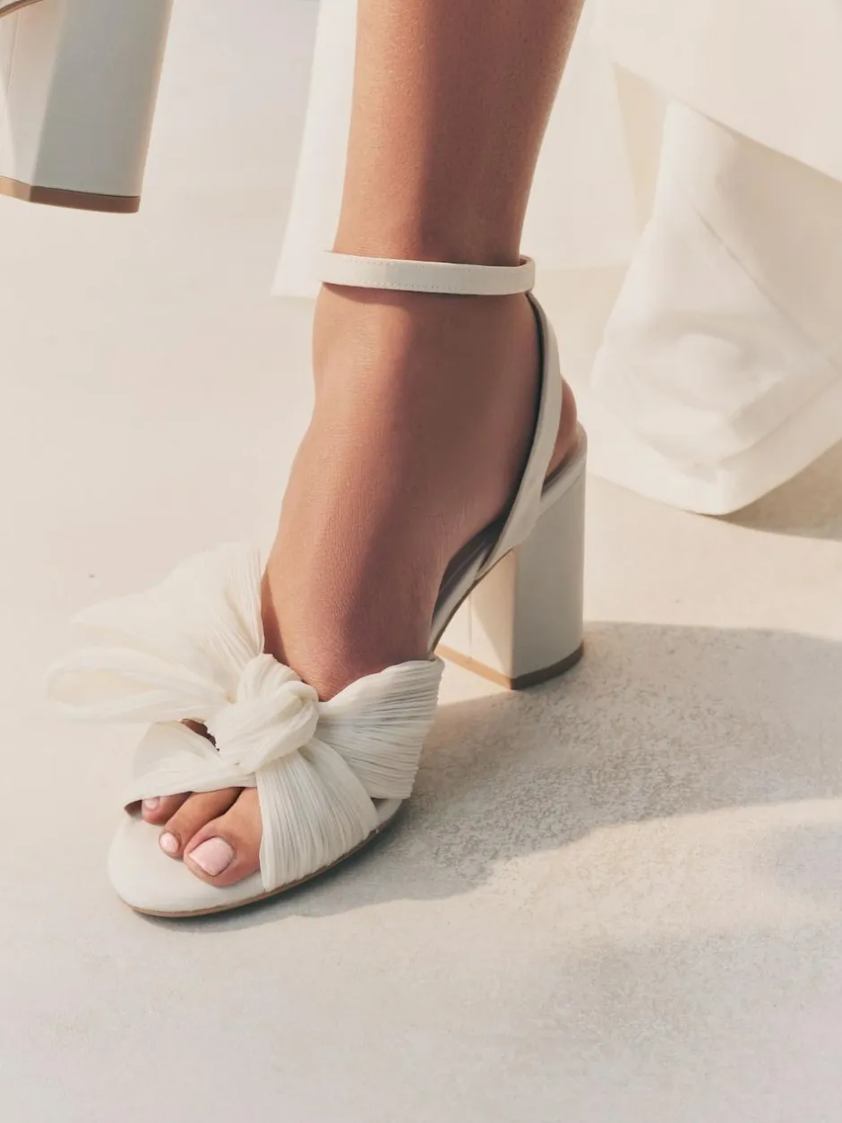 Next Ivory Forever Comfort® Wedding Bow Block Bridal Heel Shoes Online