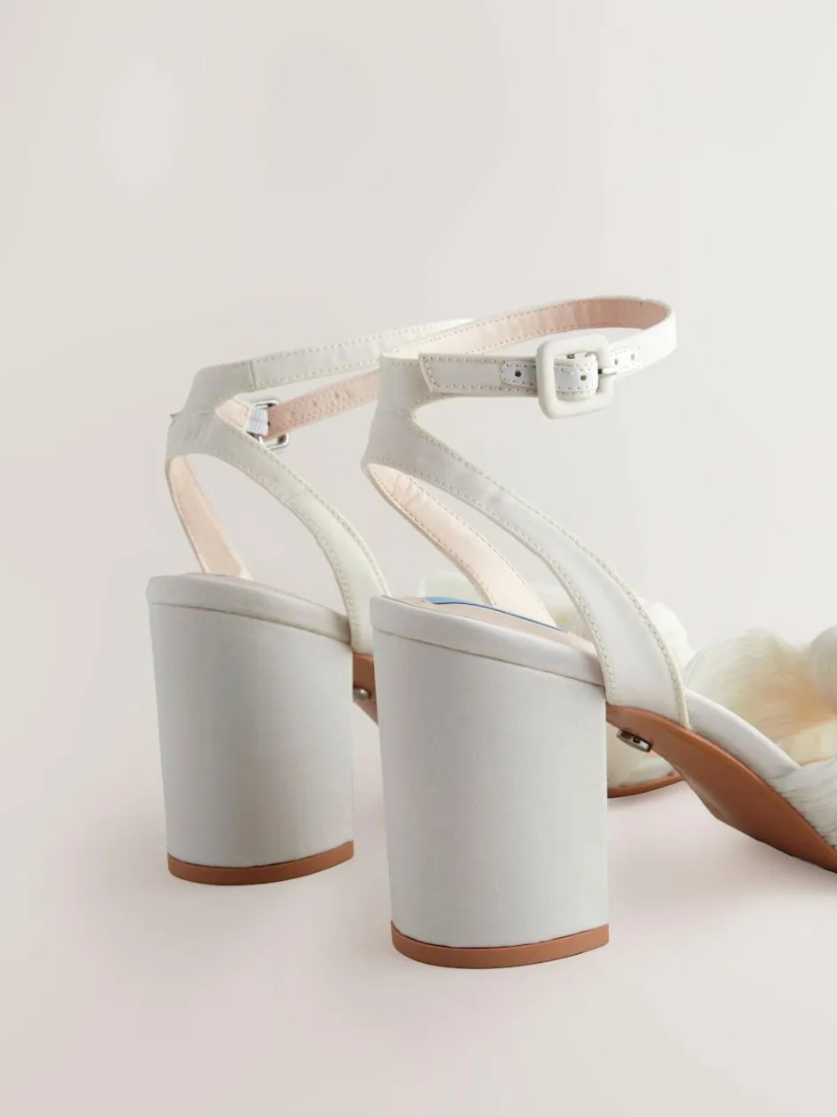 Next Ivory Forever Comfort® Wedding Bow Block Bridal Heel Shoes Online