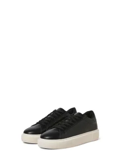 JACK & JONES Chunky Sole PU Trainers Black Best