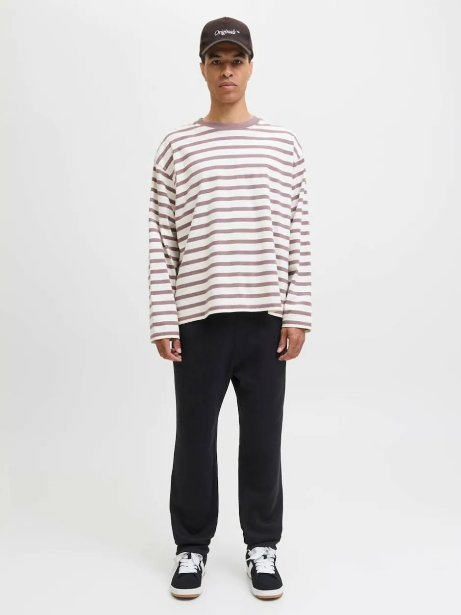 JACK & JONES Black Relaxed Fit Joggers Clearance