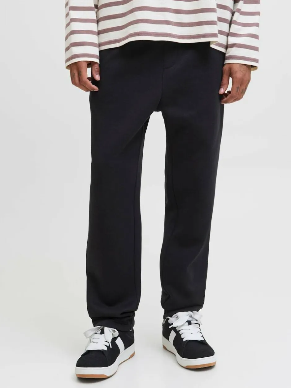 JACK & JONES Black Relaxed Fit Joggers Clearance