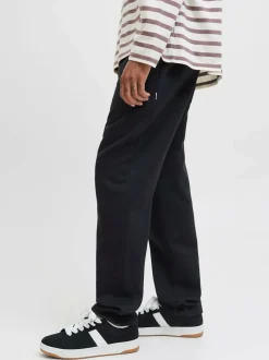 JACK & JONES Black Relaxed Fit Joggers Clearance