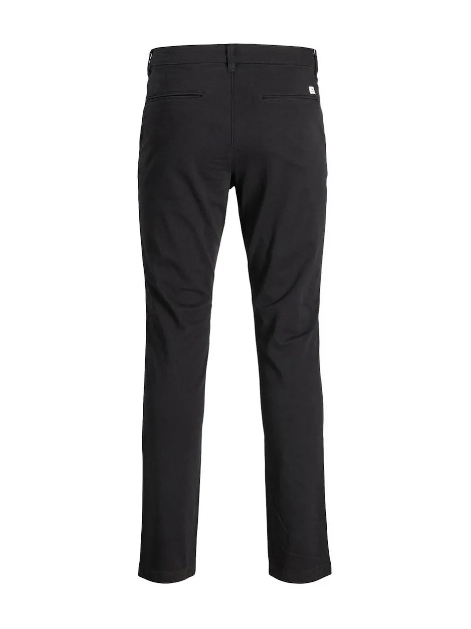 JACK & JONES Slim Fit Chino Trousers Black Online