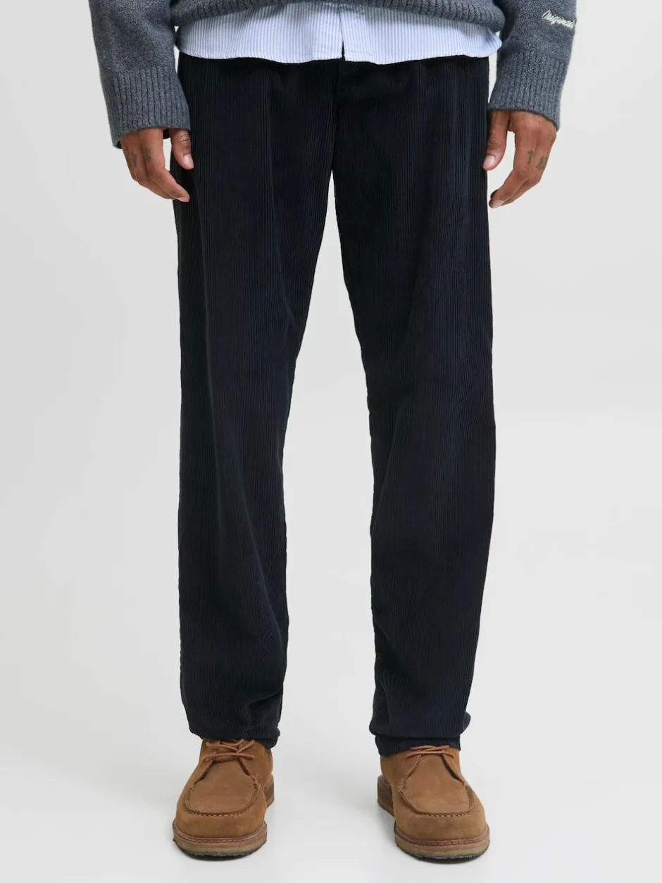 JACK & JONES Blue Relaxed Corduroy Joggers Sale