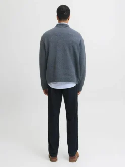 JACK & JONES Blue Relaxed Corduroy Joggers Sale