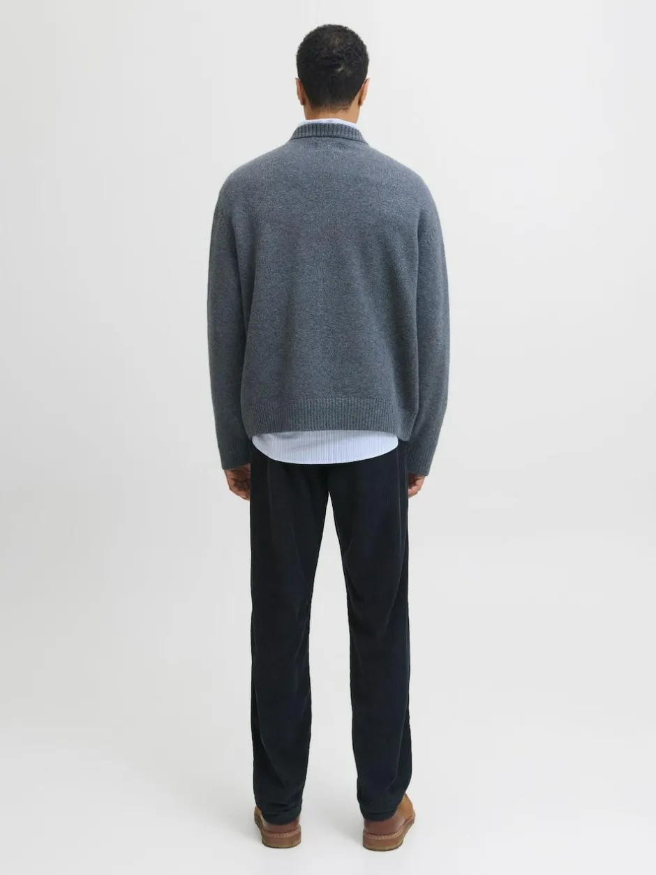 JACK & JONES Blue Relaxed Corduroy Joggers Sale