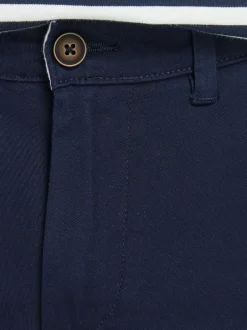 JACK & JONES Slim Fit Chino Trousers Blue Discount