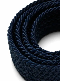 JACK & JONES Woven Belt Blue Clearance