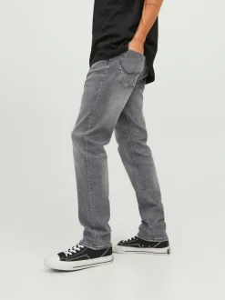 JACK & JONES Grey Wash Glenn Slim Fit Jeans Online