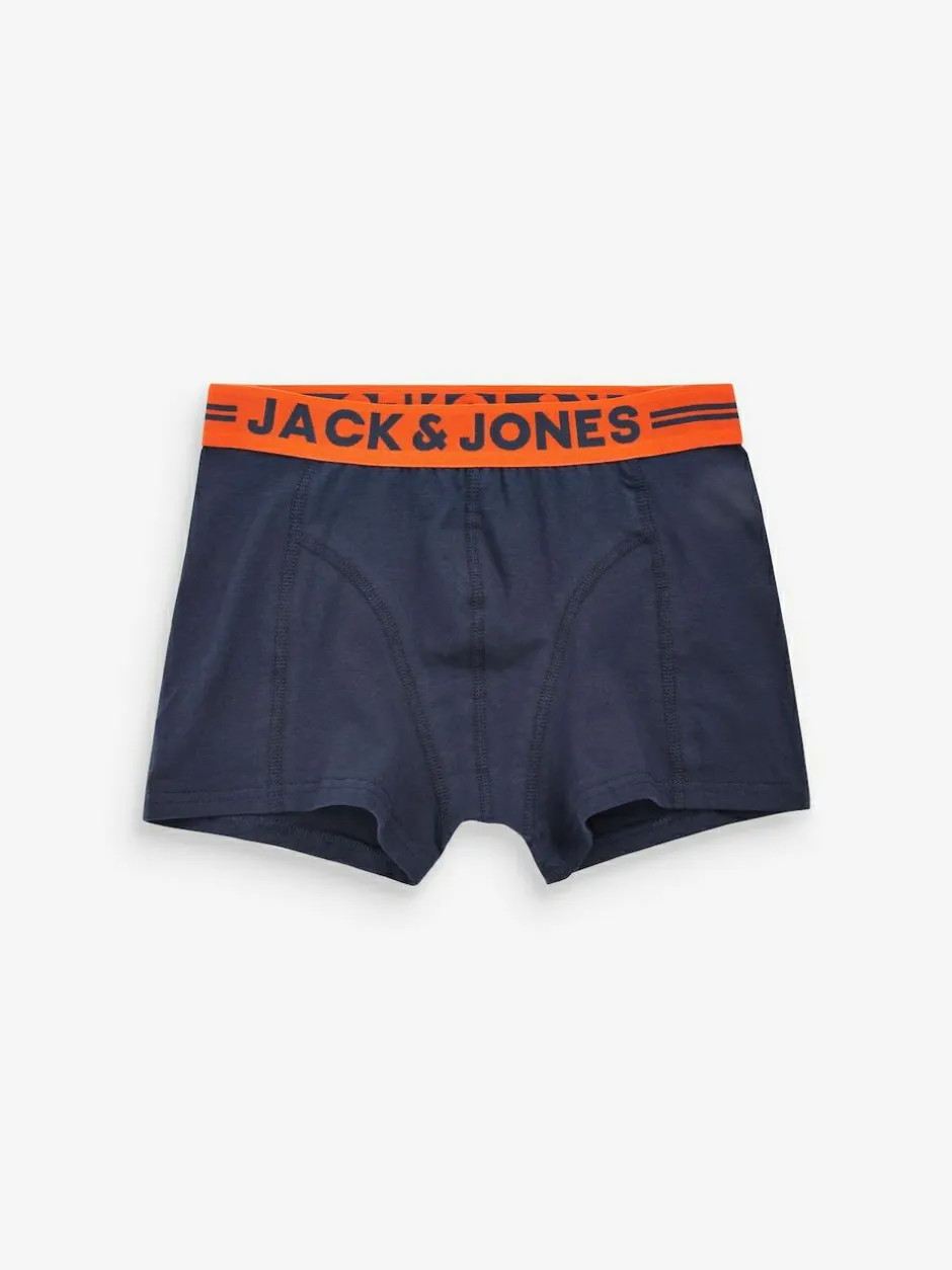 JACK & JONES JUNIOR Black Boxers 3 Pack New