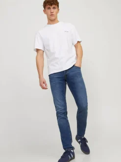 JACK & JONES Slim Fit Glenn Jeans Washed Blue Sale