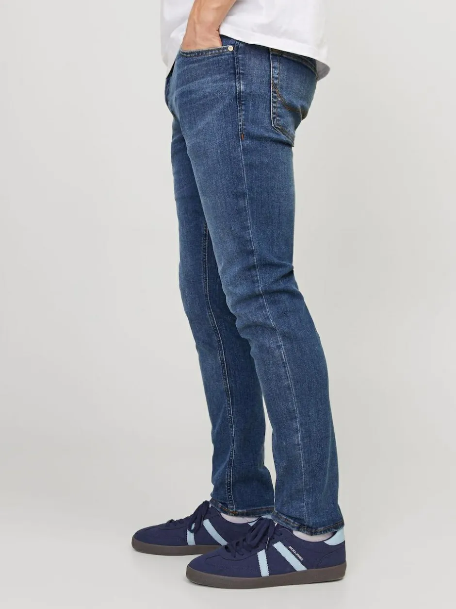 JACK & JONES Slim Fit Glenn Jeans Washed Blue Sale
