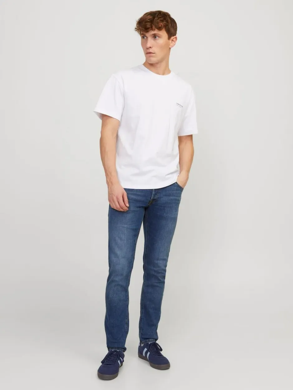 JACK & JONES Slim Fit Glenn Jeans Washed Blue Sale