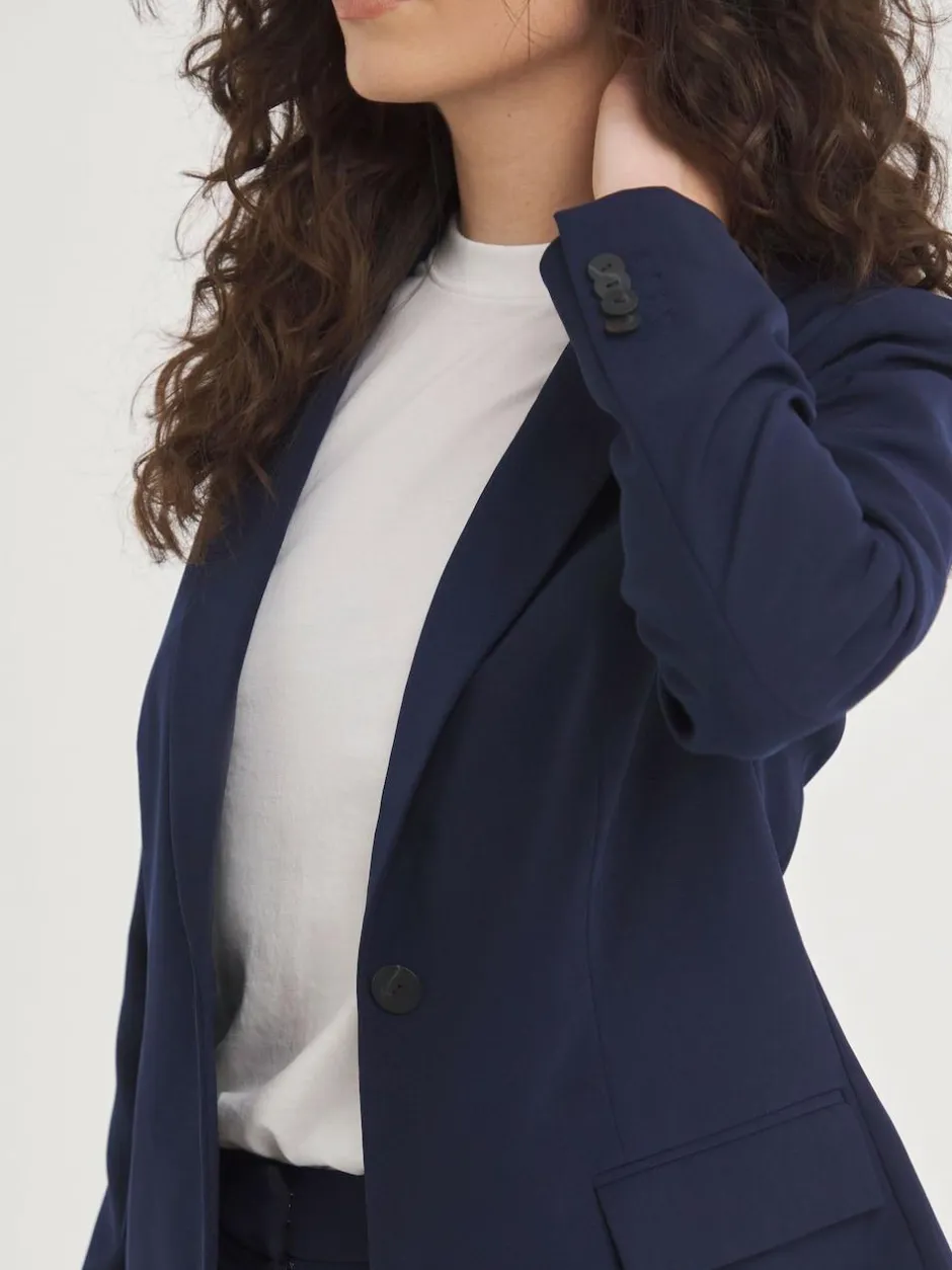 JD Williams Blue Value Single Breasted Blazer Hot