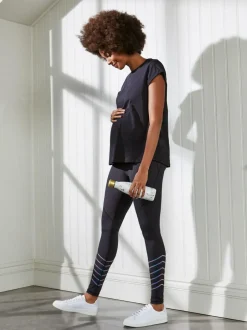 Jojo Maman Bébé Black Boyfriend Maternity Cotton T-Shirt Best