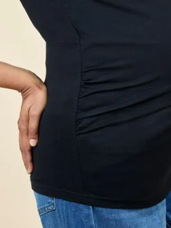 Jojo Maman Bébé Black 2-Pack Maternity Vests Discount