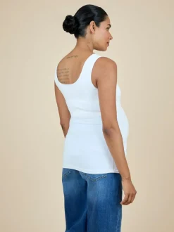 Jojo Maman Bébé Black 2-Pack Maternity Vests Discount