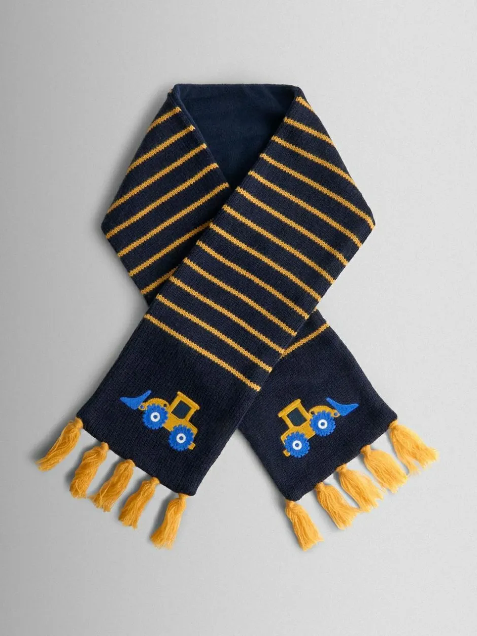 Jojo Maman Bébé Blue Digger Scarf Online