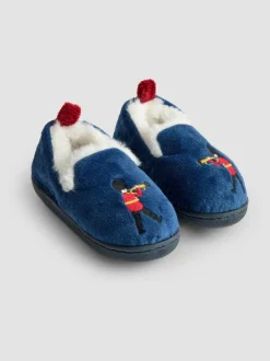 Jojo Maman Bébé Blue London Soldiers Slipper Shoe Outlet