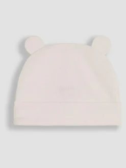 Jojo Maman Bébé 2-Pack Baby Hats Blue Rib Hot