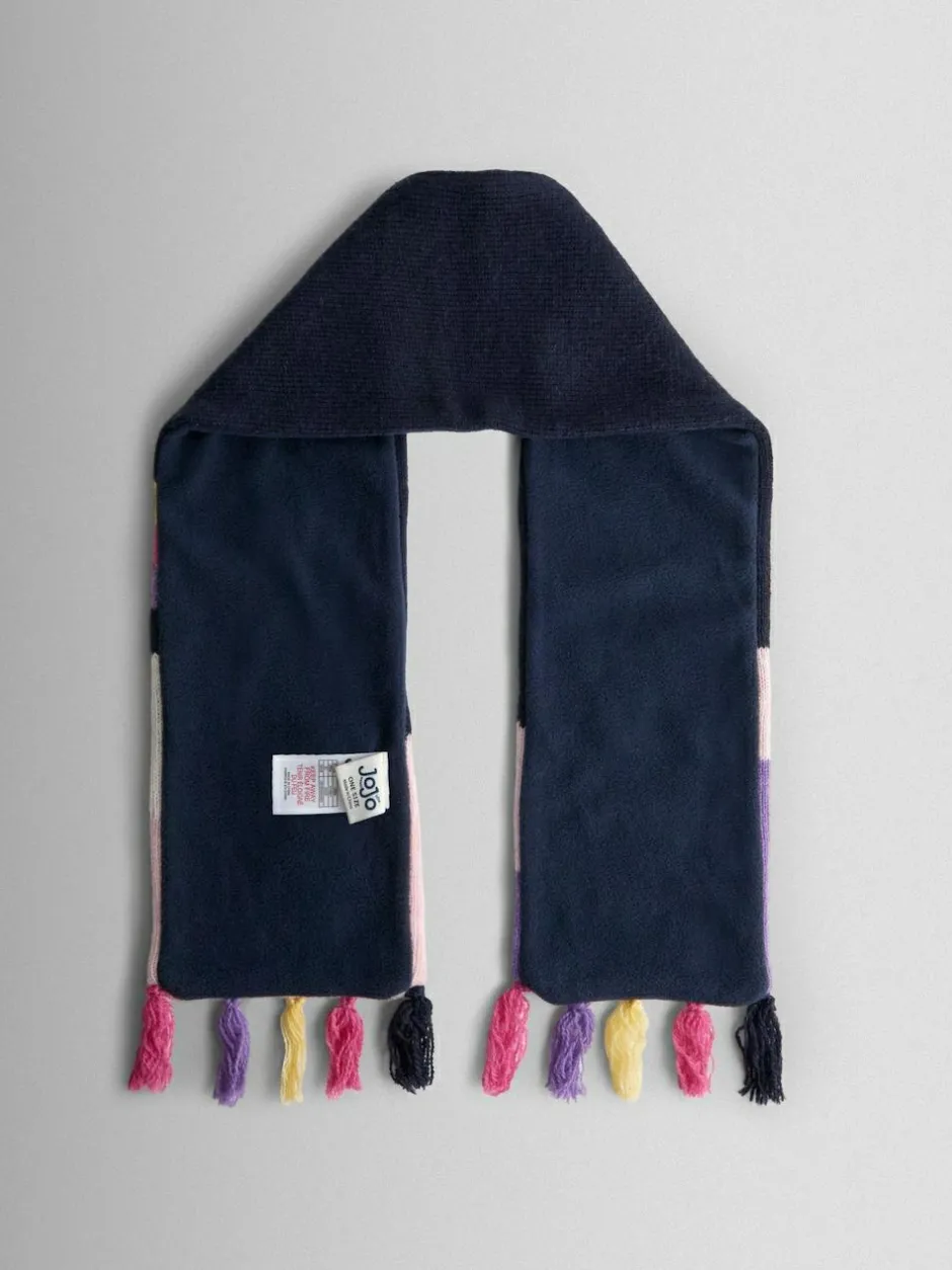 Jojo Maman Bébé Scarf Blue Unicorn Fairy New