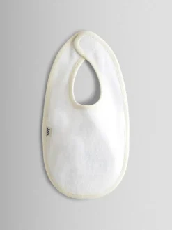 Jojo Maman Bébé Cream Born in 2026 Embroidered Bib Hot