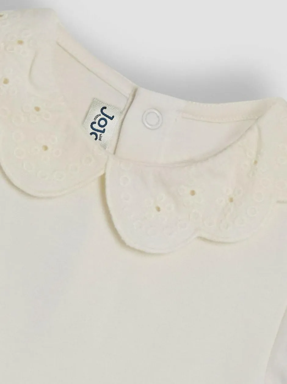 Jojo Maman Bébé Broderie Collar Body Cream Sale