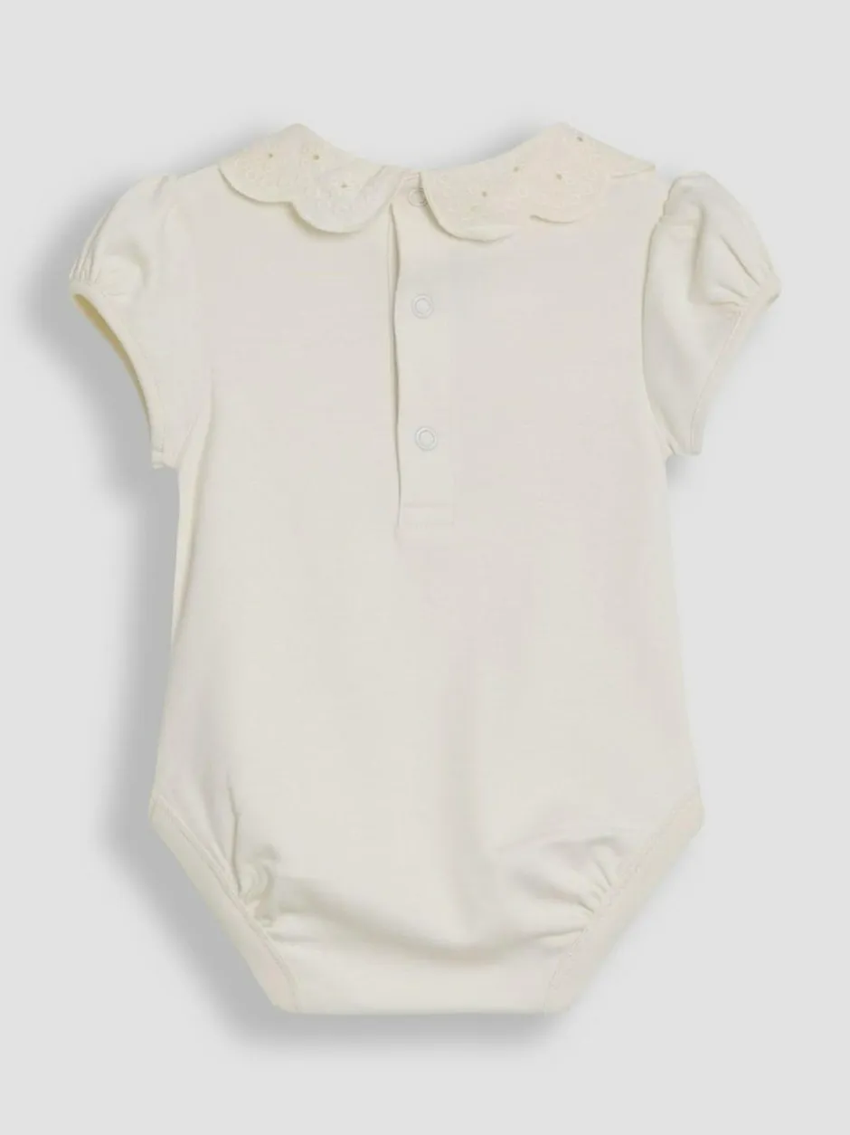 Jojo Maman Bébé Broderie Collar Body Cream Sale