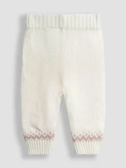 Jojo Maman Bébé Knit 3- Piece Set Cream Fair Isle Clearance