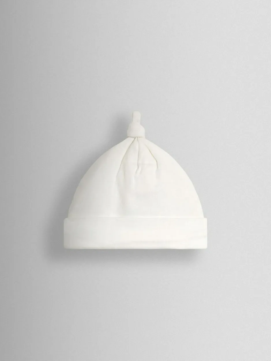 Jojo Maman Bébé Organic Cotton Appliqué Baby Hat Cream Fox Best